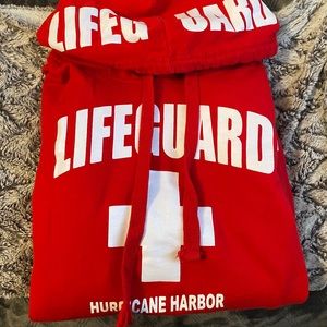 Red Lifeguard Hoodie